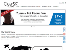 Tablet Screenshot of clearsk.com